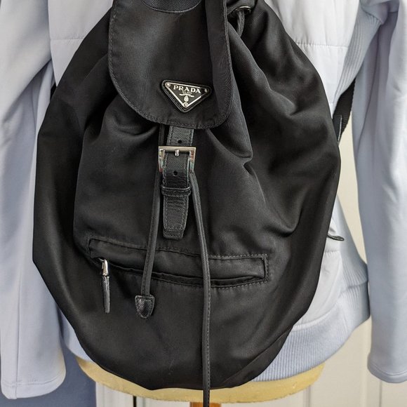 PRADA Tessuto Drawstring Backpack/WELL PRICED. - Picture 6 of 12